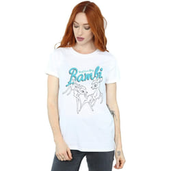 Disney - T-shirt GREAT LOVE STORY - Femme (Blanc)