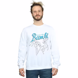 Disney - Sweat GREAT LOVE STORY - Homme (Blanc)