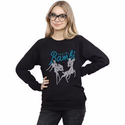 Disney - Sweat GREAT LOVE STORY - Femme (Noir)
