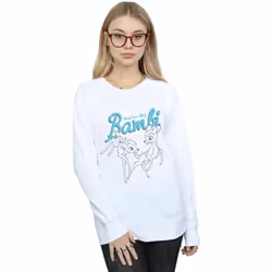 Disney - Sweat GREAT LOVE STORY - Femme (Blanc)