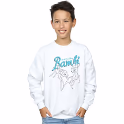 Disney - Sweat GREAT LOVE STORY - Garçon (Blanc)