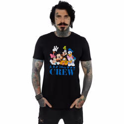 Disney - T-shirt DISNEY FRIENDS - Homme (Noir)