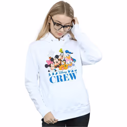 Disney - Sweat à capuche DISNEY FRIENDS - Femme (Blanc)
