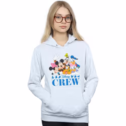 Disney - Sweat à capuche DISNEY FRIENDS - Femme (Gris chiné)