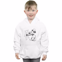 Disney - Sweat à capuche - Garçon (Blanc)