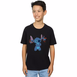 Disney - T-shirt LILO AND STITCH - Garçon (Noir)
