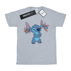Disney - T-shirt LITTLE DEVILS - Fille (Gris chiné)
