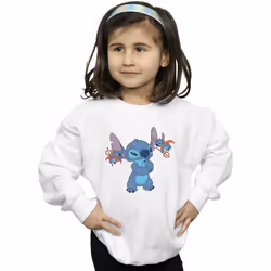 Disney - Sweat LITTLE DEVILS - Fille (Blanc)