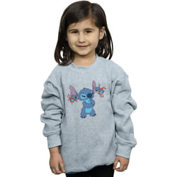 Disney - Sweat LITTLE DEVILS - Fille (Gris chiné)