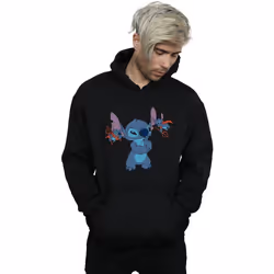 Disney - Sweat à capuche LITTLE DEVILS - Homme (Noir)