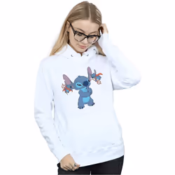 Disney - Sweat à capuche LITTLE DEVILS - Femme (Blanc)