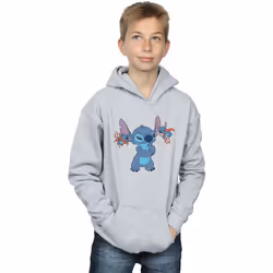 Disney - Sweat à capuche LITTLE DEVILS - Garçon (Gris chiné)