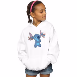 Disney - Sweat à capuche LITTLE DEVILS - Fille (Blanc)