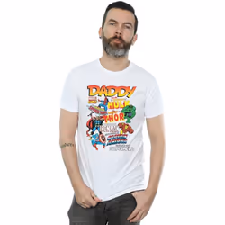 Marvel - T-shirt OUR DAD SUPERHERO - Homme (Blanc)