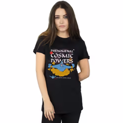 Disney - T-shirt PHENOMENAL COSMIC POWERS - Femme (Noir)
