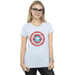 Marvel - T-shirt - Femme (Gris chiné)