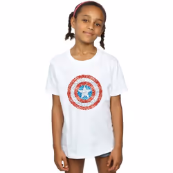 Marvel - T-shirt - Fille (Blanc)
