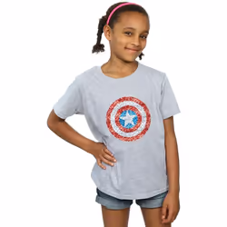 Marvel - T-shirt - Fille (Gris chiné)