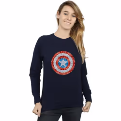 Marvel - Sweat - Femme (Bleu marine)