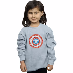 Marvel - Sweat - Fille (Gris chiné)