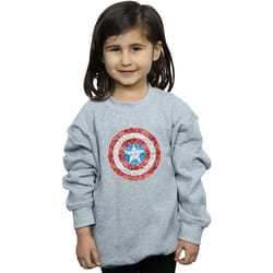 Marvel - Sweat - Fille (Gris chiné)