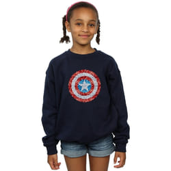 Marvel - Sweat - Fille (Bleu marine)