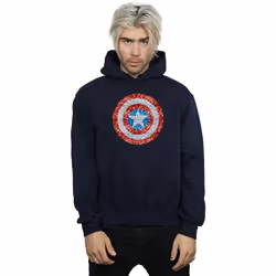 Marvel - Sweat à capuche - Homme (Bleu marine)