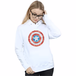 Marvel - Sweat à capuche - Femme (Blanc)