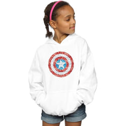 Marvel - Sweat à capuche - Fille (Blanc)