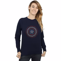 Marvel - Sweat - Femme (Bleu marine)