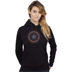 Marvel - Sweat à capuche - Femme (Noir)