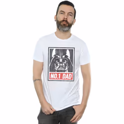 Star Wars - T-shirt NUMBER ONE DAD - Homme (Blanc)