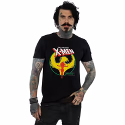 Marvel - T-shirt X-MEN PHOENIX - Homme (Noir)