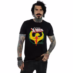 Marvel - T-shirt X-MEN PHOENIX - Homme (Noir)