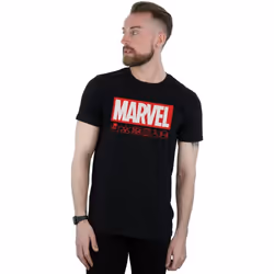 Marvel - T-shirt WASH CARE - Homme (Noir)