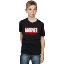 Marvel - T-shirt WASH CARE - Garçon (Noir)