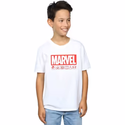 Marvel - T-shirt WASH CARE - Garçon (Blanc)