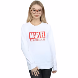 Marvel - Sweat WASH CARE - Femme (Blanc)