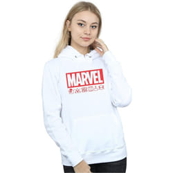 Marvel - Sweat à capuche WASH CARE - Femme (Blanc)