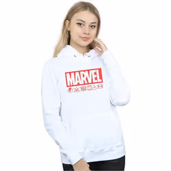 Marvel - Sweat à capuche WASH CARE - Femme (Blanc)