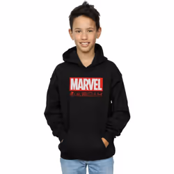 Marvel - Sweat à capuche WASH CARE - Garçon (Noir)