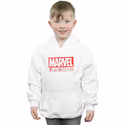 Marvel - Sweat à capuche WASH CARE - Garçon (Blanc)
