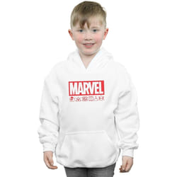 Marvel - Sweat à capuche WASH CARE - Garçon (Blanc)