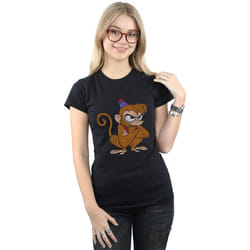 Disney - T-shirt ANGRY ABU - Femme (Noir)
