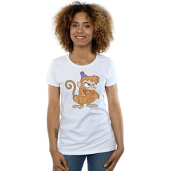 Disney - T-shirt ANGRY ABU - Femme (Blanc)