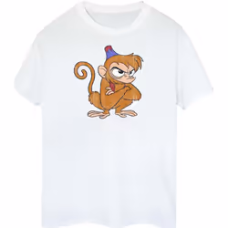 Disney - T-shirt ANGRY ABU - Femme (Blanc)