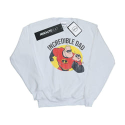 Disney - Sweat THE INCREDIBLES INCREDIBLE DAD - Homme (Blanc)
