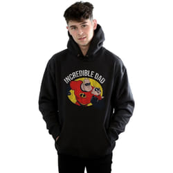 Disney - Sweat à capuche THE INCREDIBLES INCREDIBLE DAD - Homme (Noir)