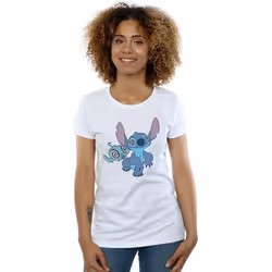 Disney - T-shirt HYPNOTIZED - Femme (Blanc)