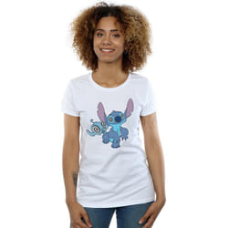 Disney - T-shirt HYPNOTIZED - Femme (Blanc)